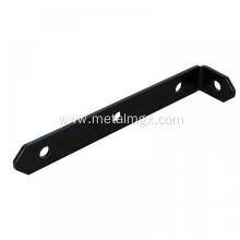 High Quality Outdoor Black Steel Post Foot Bracket